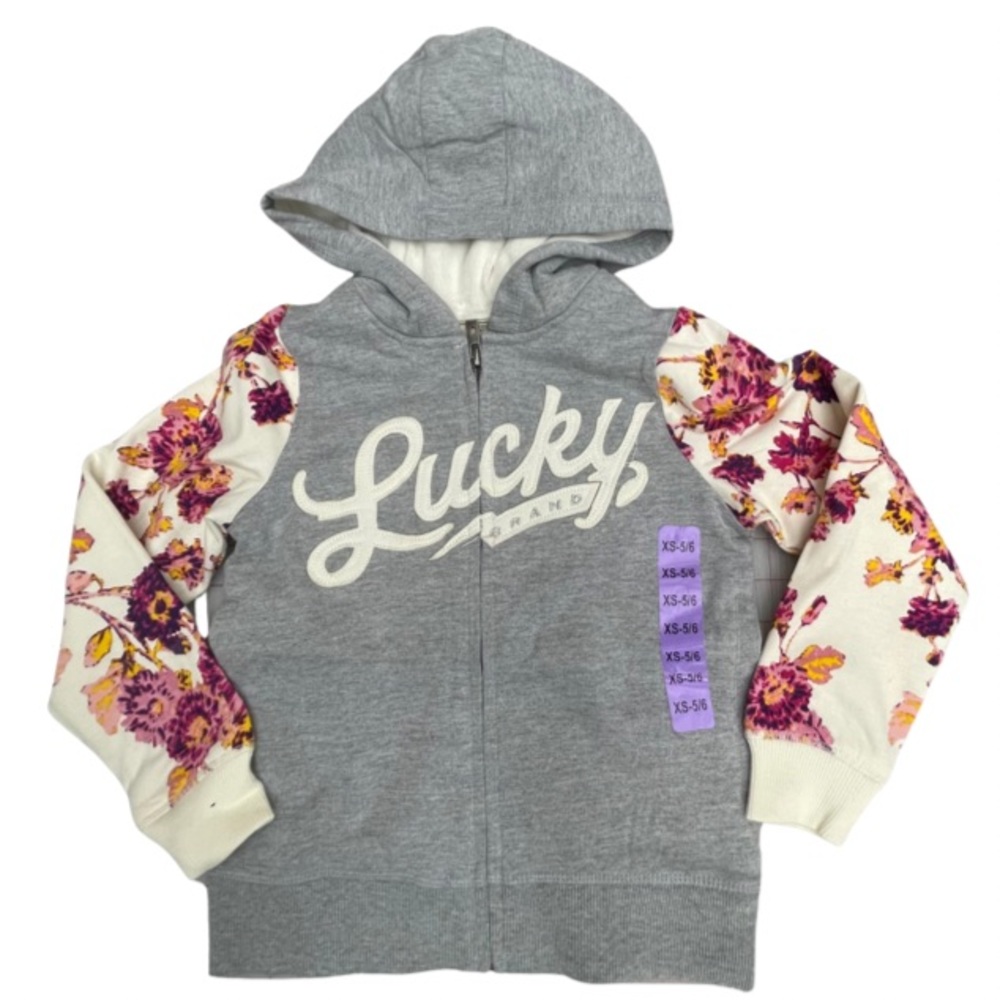Lucky Brand Girls Plush Lined Hoodie